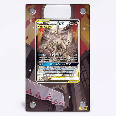 Arceus, Dialga & Palkia GX 221/236 Pokémon Extended Artwork Protective Card Case