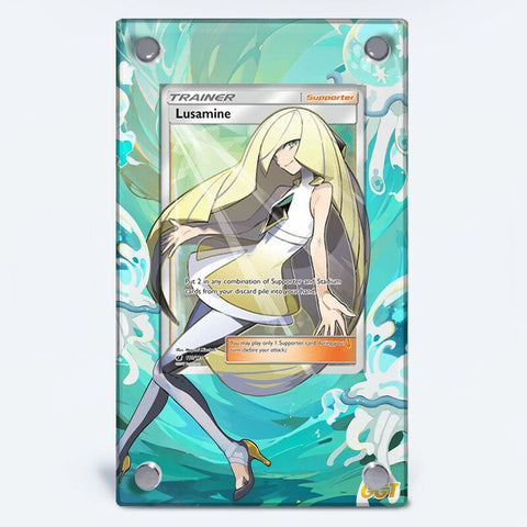 Lusamine 110/111 - Pokémon Extended Artwork Protective Card Case