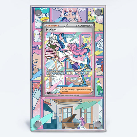 Miriam 251/198 - Pokémon Extended Artwork Protective Card Display Case