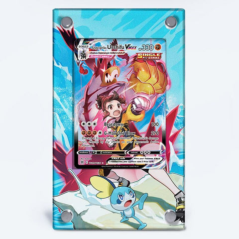 Single Strike Urshifu VMAX TG19/TG30 Pokémon Extended Artwork Protective Case