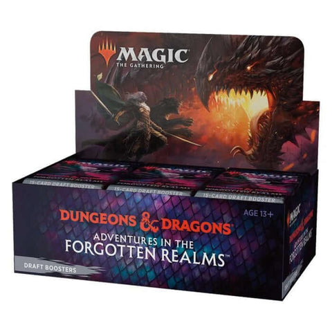 Adventures in the Forgotten Realms - Draft Booster Box Display (36 Booster Pakker)