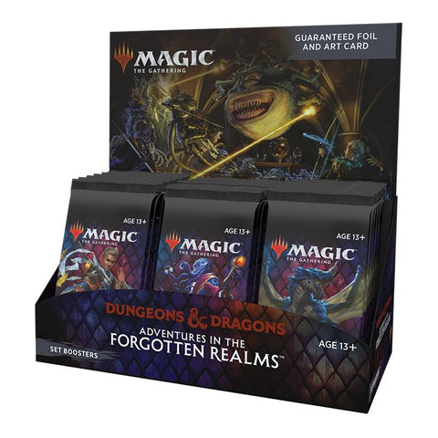 Adventures in the Forgotten Realms - Set Booster Box Display (30 Booster Pakker)