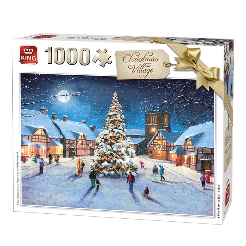 Christmas Village - Puslespil - 1000 brikker