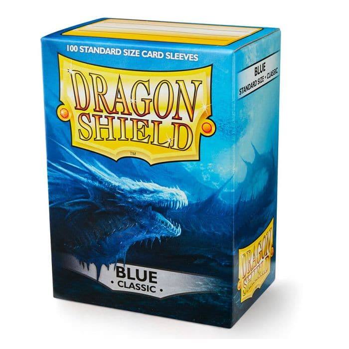 Dragon Shield - Standard Classic Plastiklommer - Blå (100 Sleeves)
