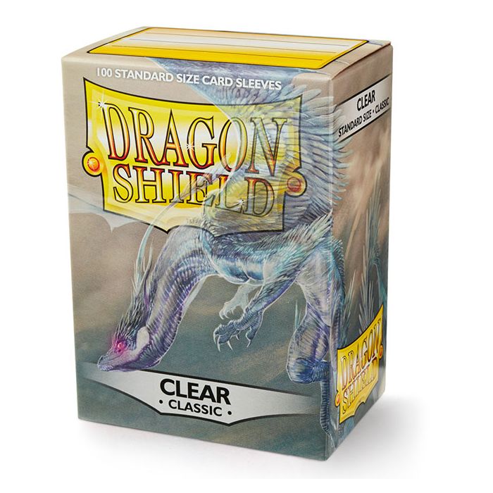 Dragon Shield - Standard Classic Plastiklommer - Gennemsigtige (100 Sleeves)