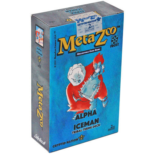 MetaZoo - Alpha Iceman - Tribal Theme Deck