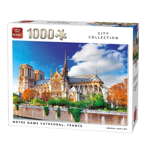 Notre Dame Cathedral - Puslespil - 1000 brikker