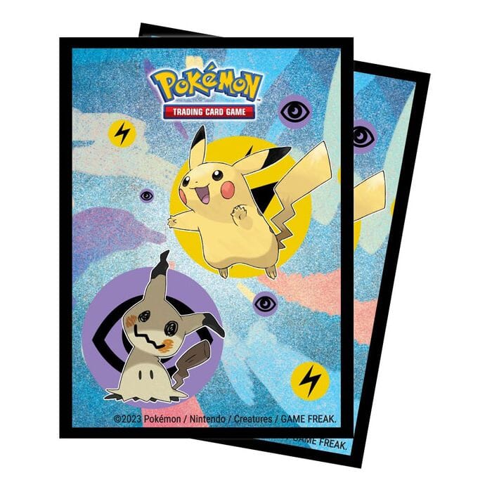 Pikachu & Mimikyu - Pokemon Sleeves (65 stk) - Plastiklommer