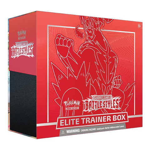 Pokemon - Battle Styles - Elite Trainer Box (RØD)