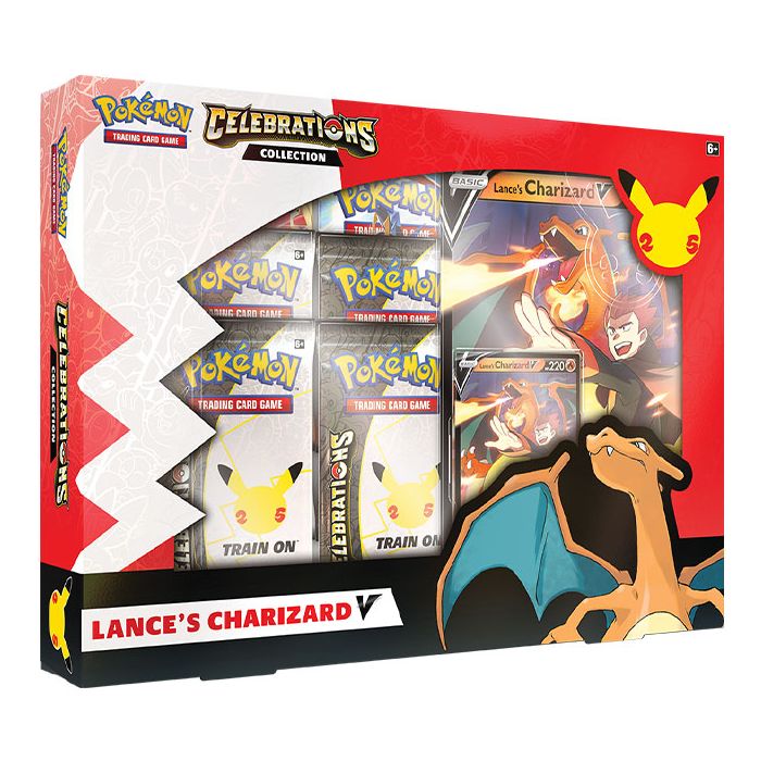 Pokemon - Celebrations - Lance's Charizard V Collection