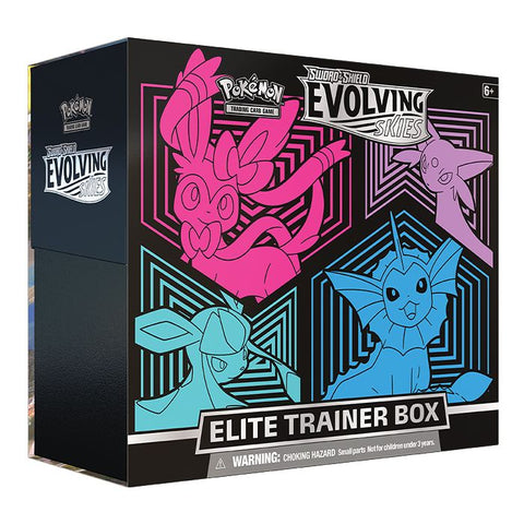 Pokemon - Evolving skies Elite trainer box - Sylveon, Espeon, Glaceon & Vaporeon