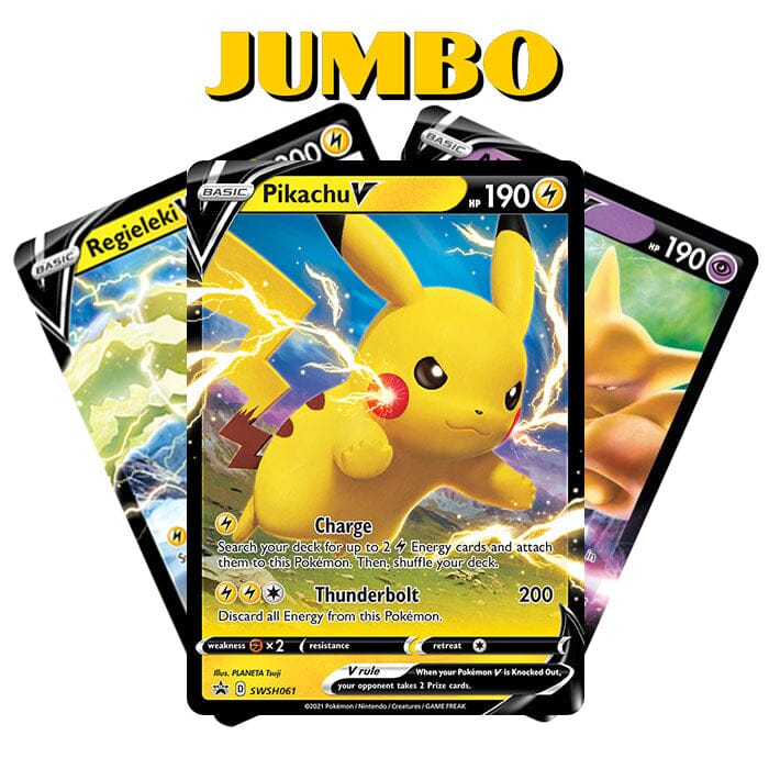 Pokemon JUMBO Kort - 3 stk