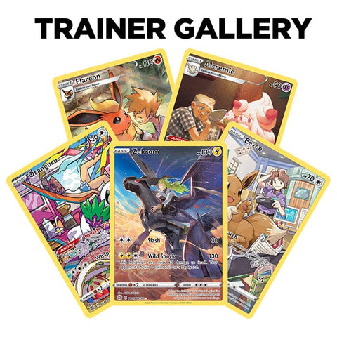 Pokemon Kort - Trainer Gallery 5 stk