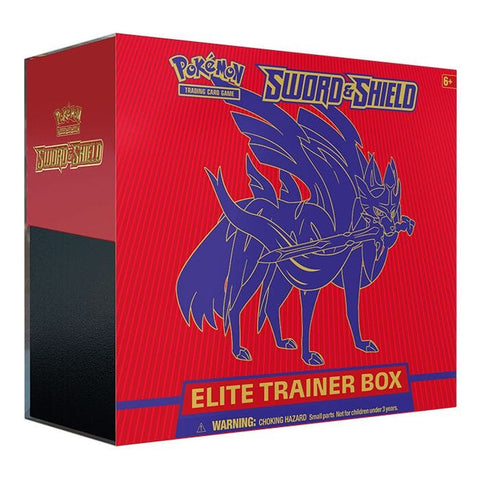 Pokemon - Sword & Shield - Elite Trainer Box - Zacian