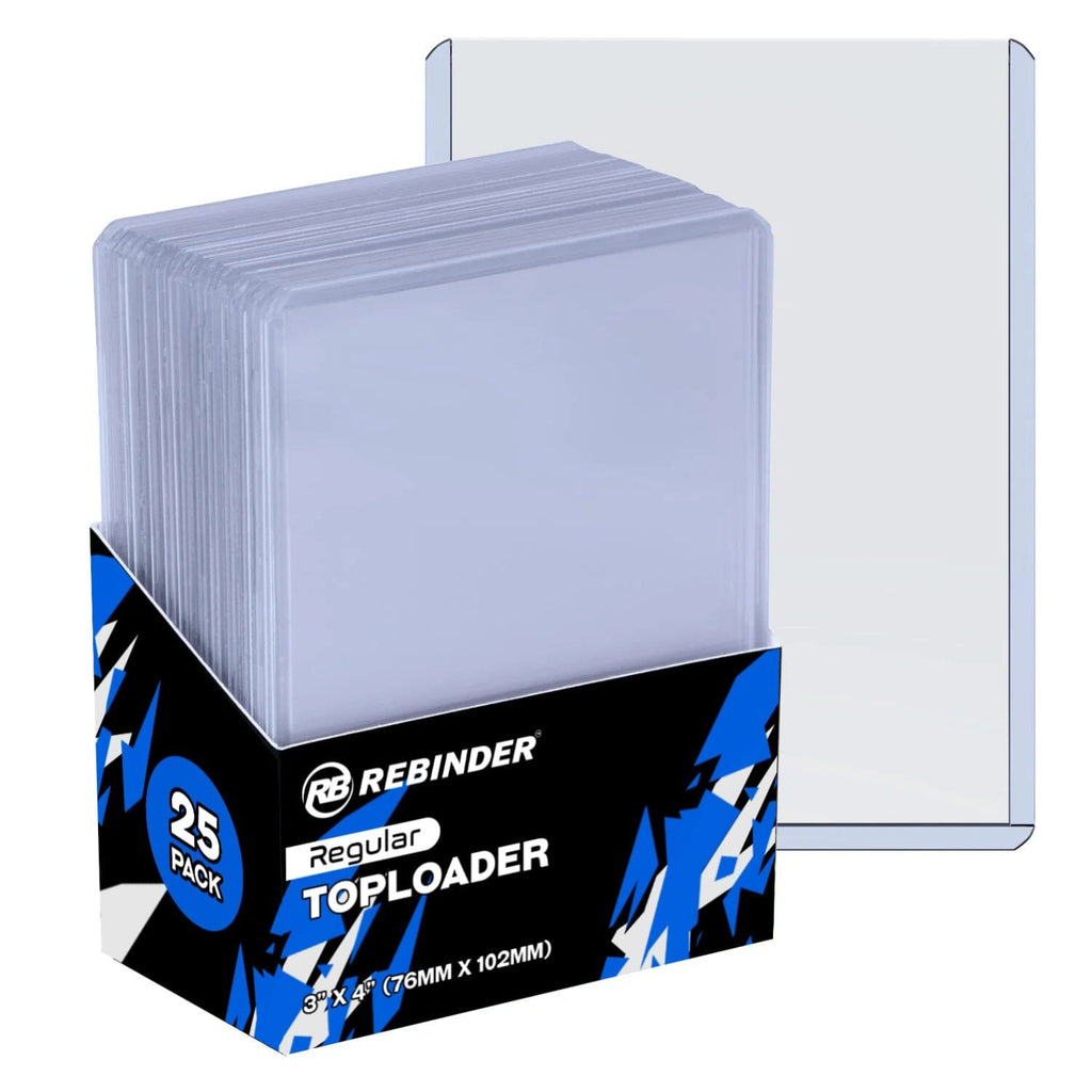Rebinder - Regular Toploader 3"x4" (25 Pack)