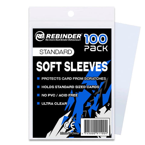 Rebinder - Soft Card Sleeves (100 Pack)