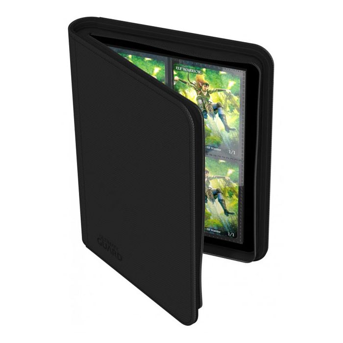 Ultimate Guard - 4-Pocket ZipFolio XenoSkin (Black)