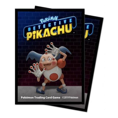 Ultra Pro - Deck Protector Sleeves - Detective Pikachu - Mr. Mime - (65 Sleeves)