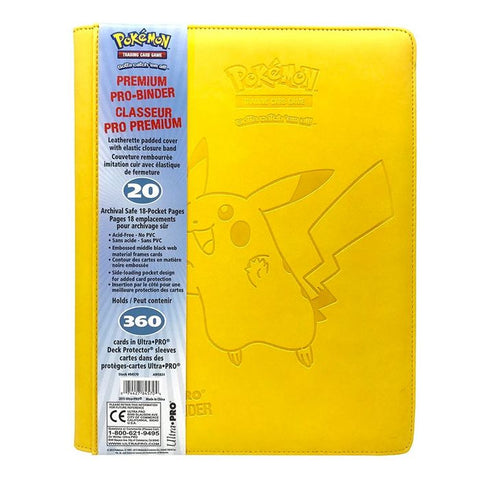 Ultra Pro - Premium 9-Pocket Pro-Binder - Pikachu mappe