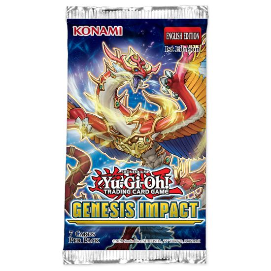 Yu-Gi-Oh - Genesis Impact - Booster Pakke