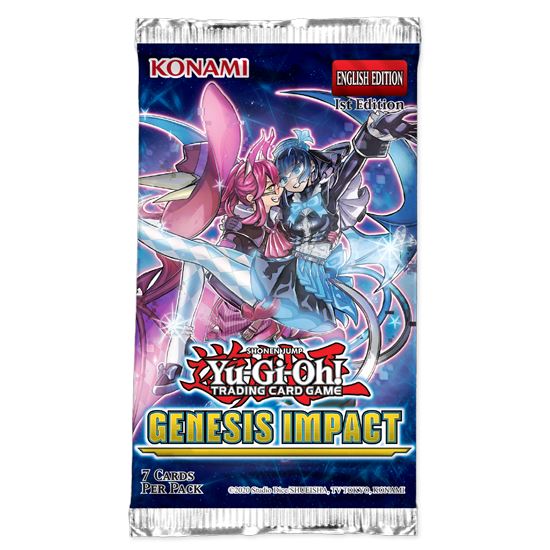 Yu-Gi-Oh - Genesis Impact - Booster Pakke