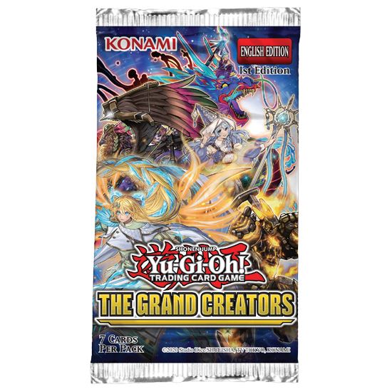 Yu-Gi-Oh - The Grand Creators - Booster Pakke